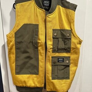 Wesc Mustard and Khaki Vest
